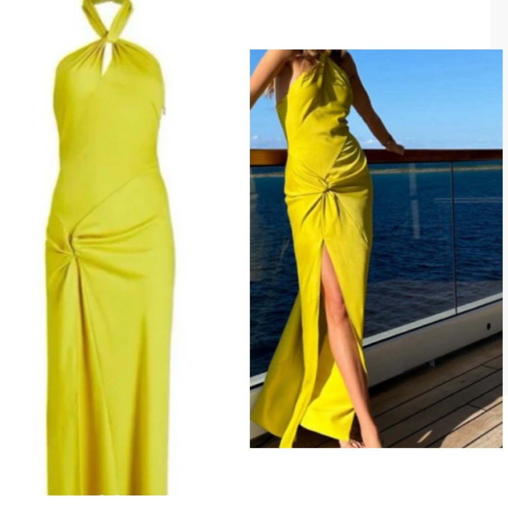Ronny kobo Halter Dress